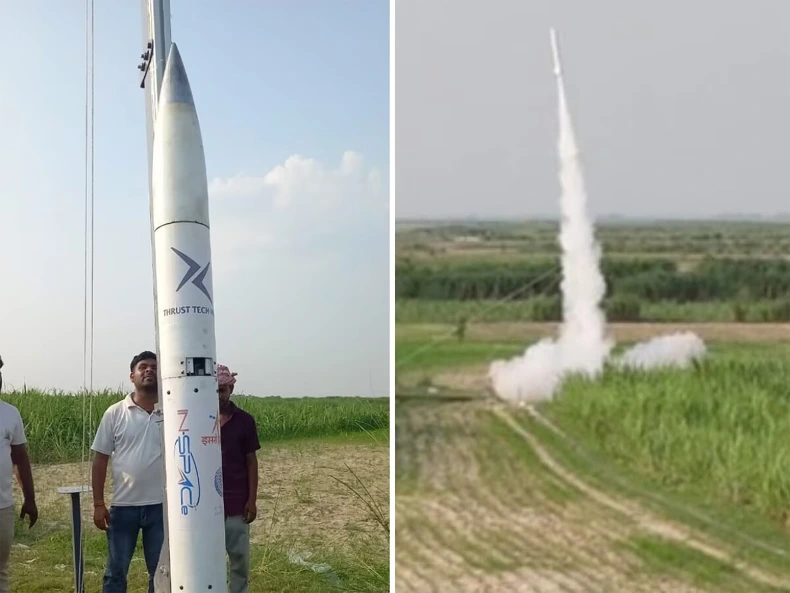 इसरो का रॉकेट टेस्ट