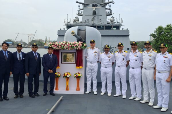 PROJECT 17A INDIGENOUS STEALTH FRIGATE UDAYGIRI DELIVERED TO INDIAN NAVY