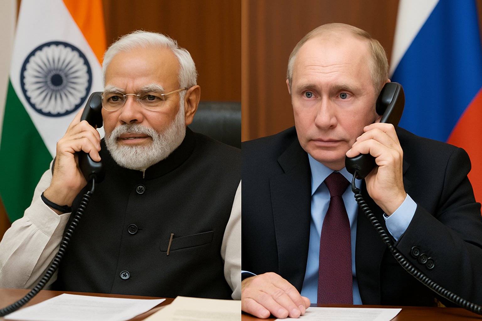 मोदी-पुतिन की सीक्रेट कॉल | अमेरिका को झटका!