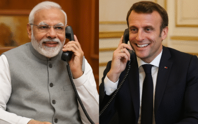 प्रधानमंत्री मोदी ने फ्रांस राष्ट्रपति मैक्रों से यूक्रेन और गाजा पर विचार-विमर्श किया