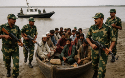 कच्छ में नाव से आए 15 पाकिस्तानी घुसपैठियों को BSF ने किया गिरफ्तार, घुसपैठ नाकाम