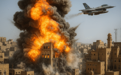 यमन पर इजरायल का सबसे बड़ा हमला, हूती प्रधानमंत्री और मंत्री मंडल पर तबाही