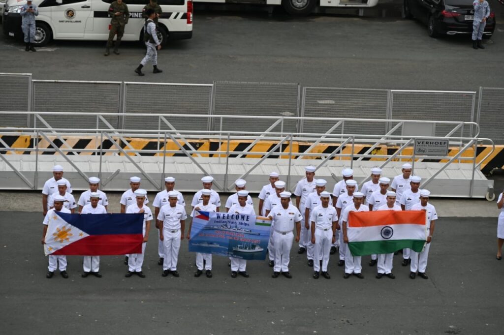 INDIAN NAVAL SHIPS VISIT MANILA