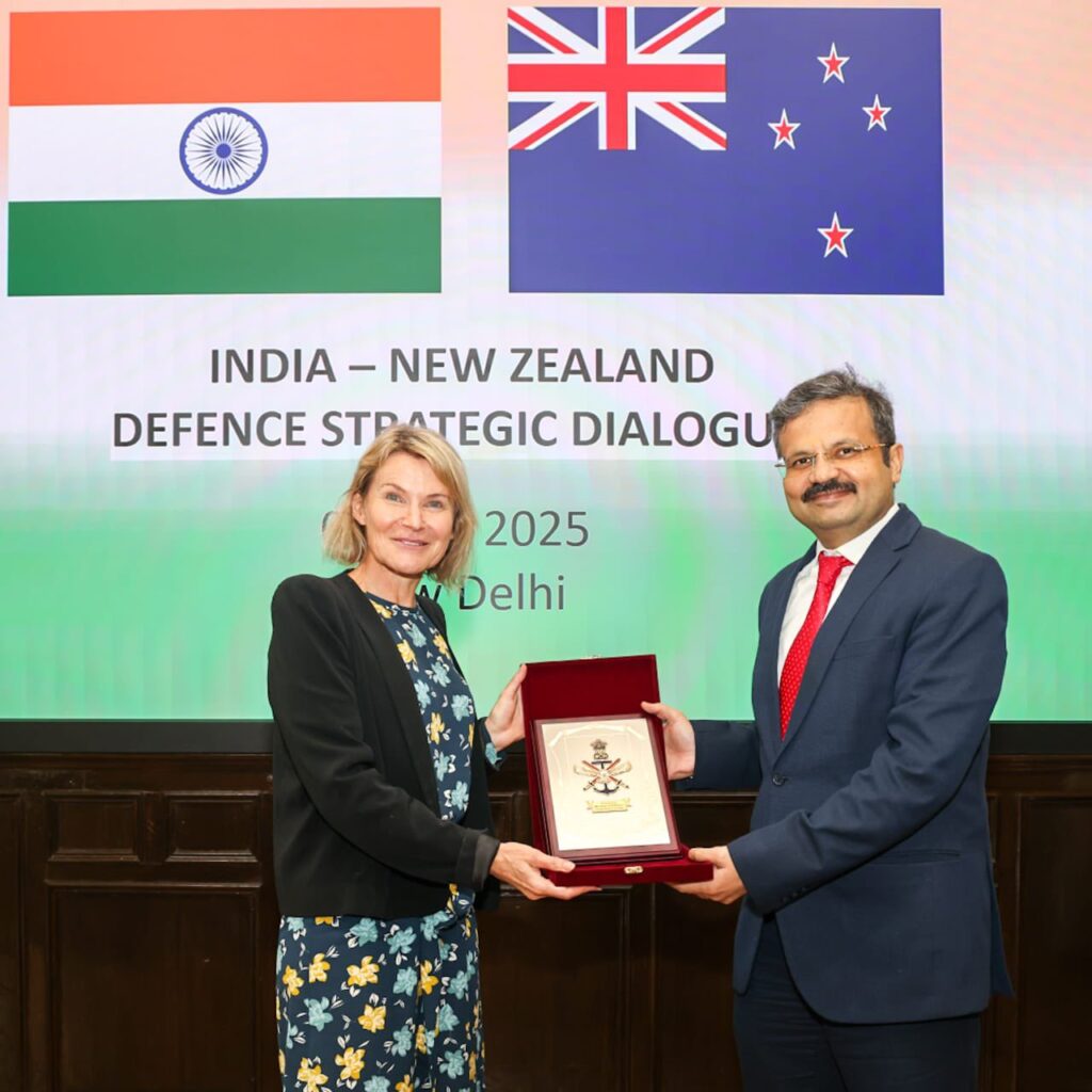 Inaugural India-New Zealand Defence Strategic Dialogue held in New Delhi
