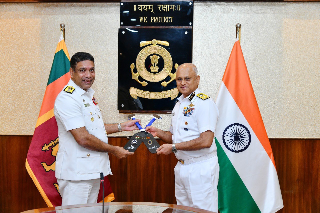 नई दिल्ली में ICG और SLCG की 8वीं उच्च स्तरीय बैठक संपन्न, समुद्री सुरक्षा सहयोग पर जोर