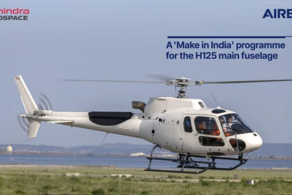 भारत में बनेगा एयरबस H125 हेलिकॉप्टर का मुख्य ढांचा