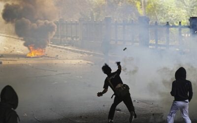 Indonesian anti-government protests turn violent with parliament fire