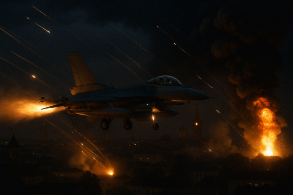Poland’s Airspace Breached by Russian Drones, F-16 Jets Deployed, Four Major Airports Shut