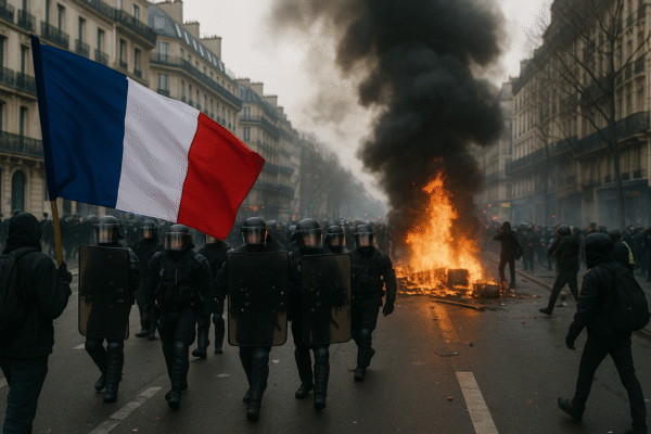 Paris Erupts as ‘Block Everything’ Movement Challenges Macron’s New Prime Minister