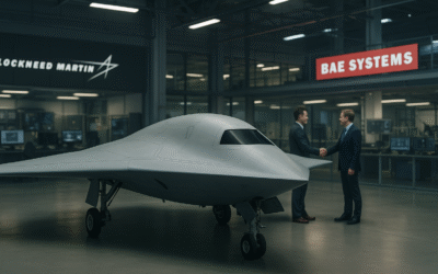 Lockheed Martin and BAE Systems’ Secret Partnership to Develop Next-Gen AI-Powered Stealth Drone