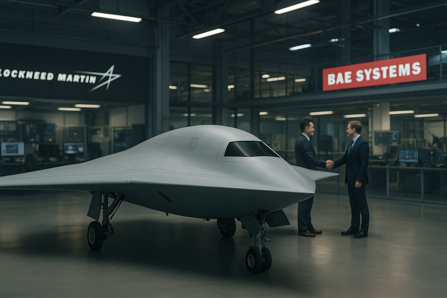 Lockheed Martin and BAE Systems’ Secret Partnership to Develop Next-Gen AI-Powered Stealth Drone