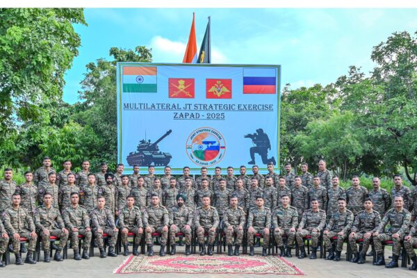 INDIAN ARMED FORCES CONTINGENT DEPARTS FOR MULTILATERAL EXERCISE ZAPAD 2025 IN RUSSIA