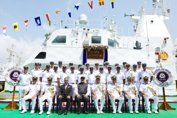 ICGS ‘Adamya’ Commissioned into Indian Coast Guard at Paradip Port – Boost to Maritime Security