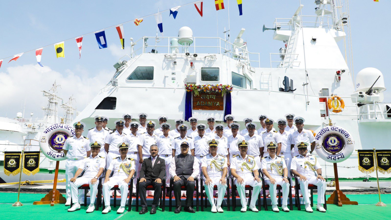 ICGS ‘Adamya’ Commissioned into Indian Coast Guard at Paradip Port – Boost to Maritime Security