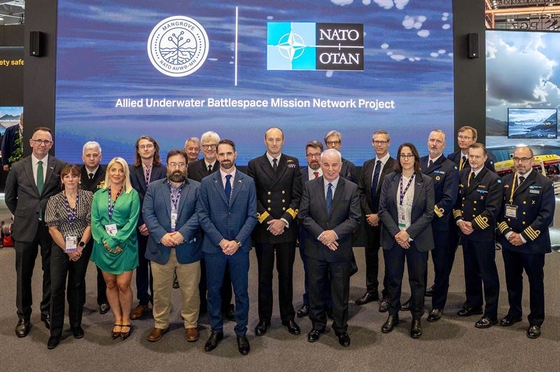 Future of Naval Warfare: NATO Launches AUWB-MN Project Under Saab’s Leadership