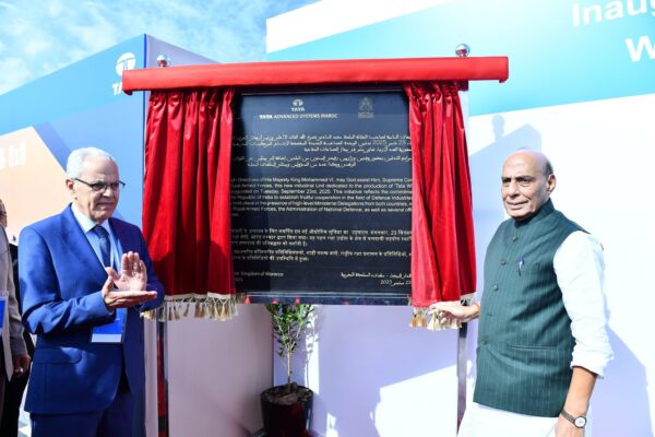 राजनाथ सिंह ने मोरक्को में Tata Advanced Systems की पहली विदेशी रक्षा निर्माण इकाई का उद्घाटन किया