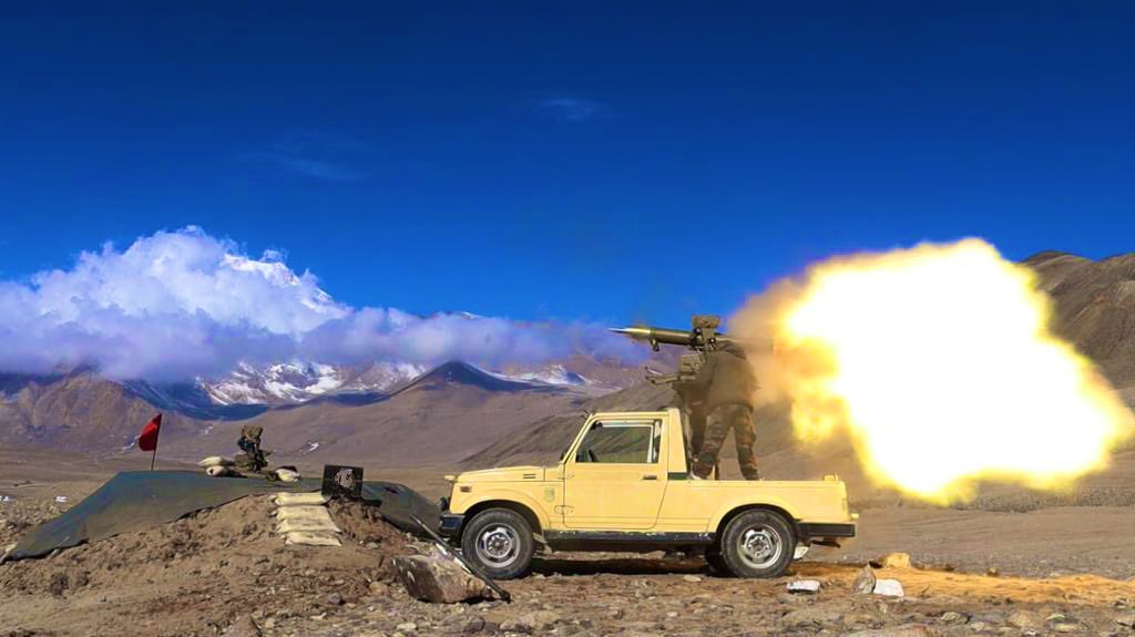 भारत ने शुरू किया Exercise Trishul – तीनों सेनाओं का संयुक्त सैन्य अभ्यास पाकिस्तान सीमा के पास