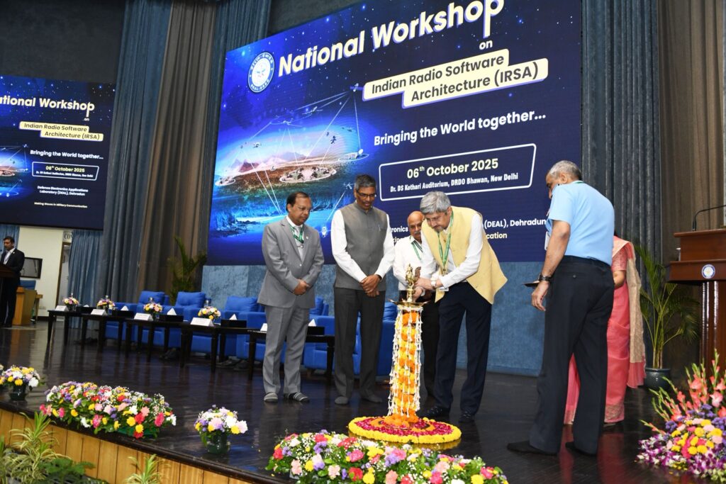 DRDO ने लॉन्च किया IRSA 1.0 — भारत का स्वदेशी सैन्य संचार सॉफ्टवेयर मानक