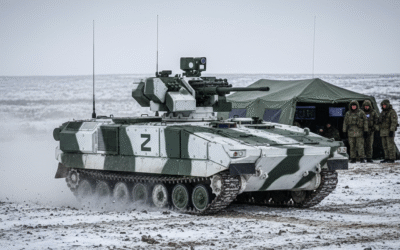 रूस कर रहा है “Varan” ट्रैक्ड UGV का परीक्षण — मल्टी-रोल कॉम्बैट रोबोट या नई प्रचार कहानी?