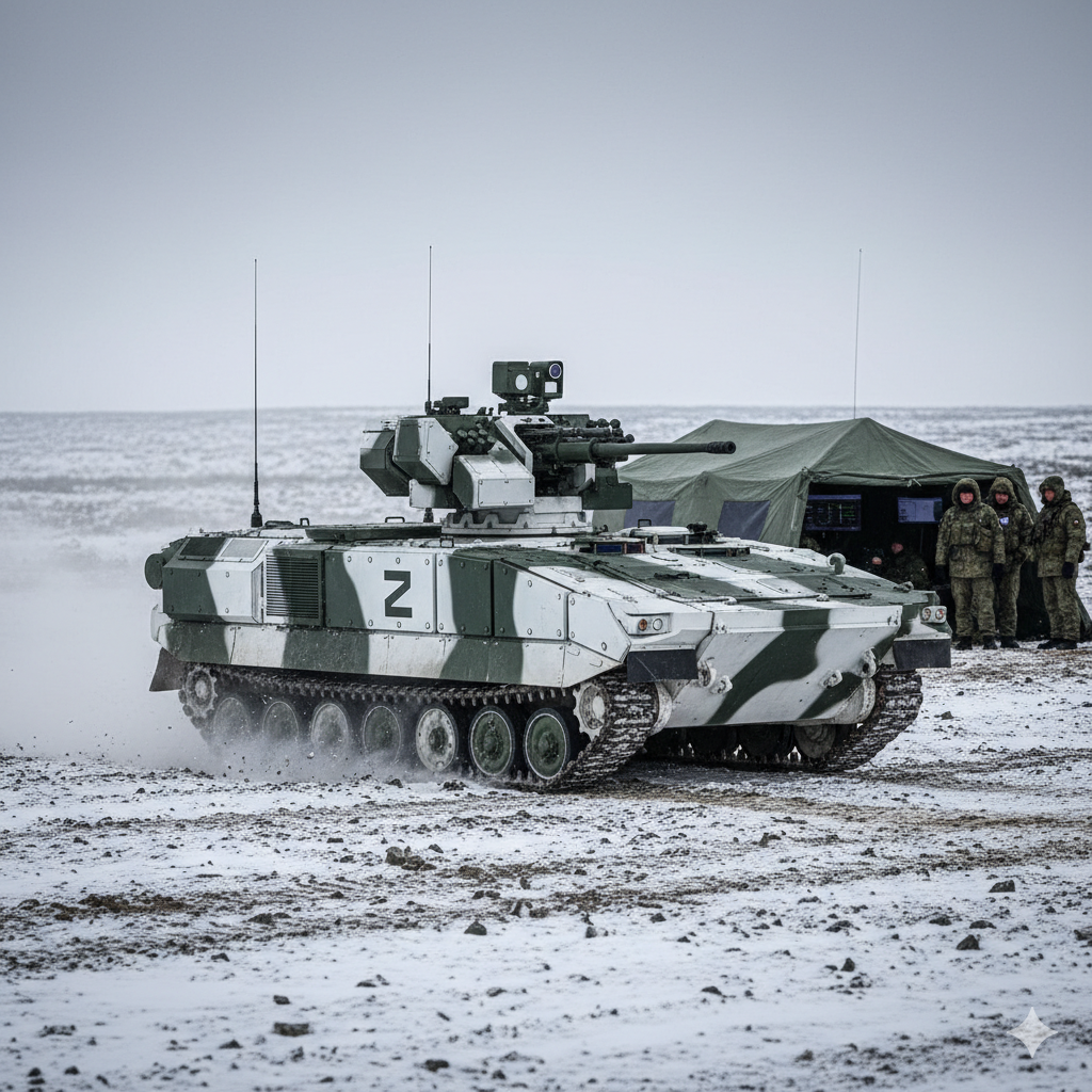 रूस कर रहा है “Varan” ट्रैक्ड UGV का परीक्षण — मल्टी-रोल कॉम्बैट रोबोट या नई प्रचार कहानी?