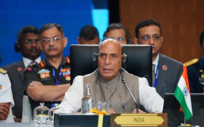 भारत-आसियान रक्षा मंत्रियों की बैठक: राजनाथ सिंह ने की दो नई पहल, आसियान ने भारत की भूमिका की सराहना