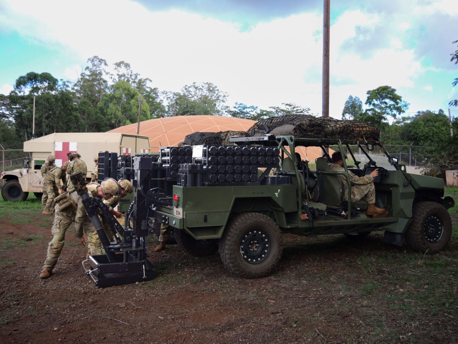 US Army ने हवाई में किया नया “Mobile 81mm Mortar System” का सफल परीक्षण