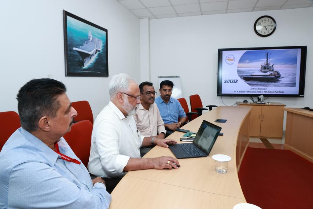 CSL ने Svitzer के लिए 4 इलेक्ट्रिक TRAnsverse टग निर्माण का कॉन्ट्रैक्ट साइन किया, 70-Ton Bollard Pull क्षमता