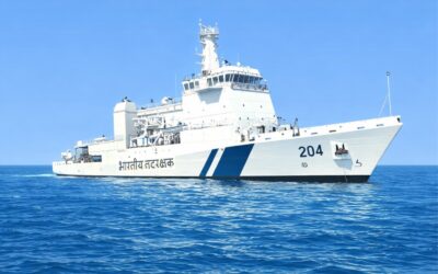 Goa Shipyard Delivers India’s First Indigenous Pollution Control Vessel ICG SAMUDRA PRATAP to Indian Coast Guard