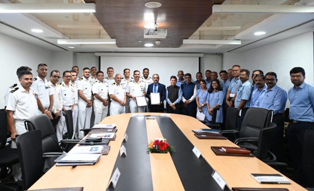 Goa Shipyard Delivers India’s First Indigenous Pollution Control Vessel ICG SAMUDRA PRATAP to Indian Coast Guard