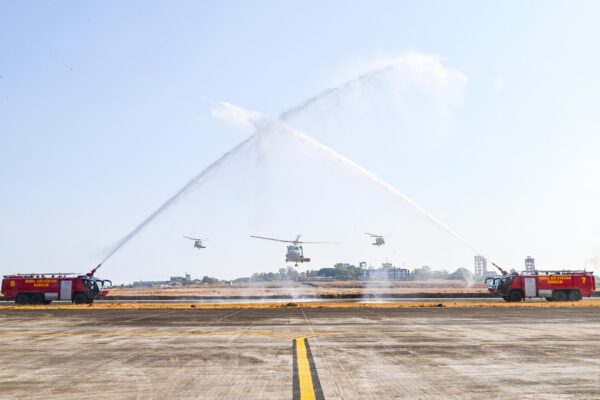 Indian Navy Commissions Second MH-60R Squadron INAS 335 ‘The Osprey’ at INS Hansa, Goa