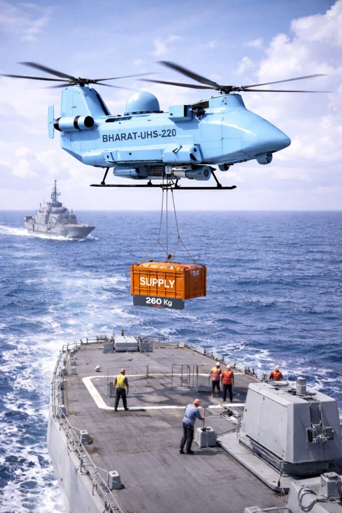 Bharat UHS-220: एक प्लेटफॉर्म, अनगिनत मिशन — भारतीय सशस्त्र बलों के लिए गेम-चेंजर अनमैन्ड सिस्टम