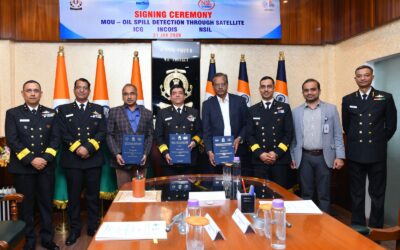 सैटेलाइट से समुद्र की निगरानी: भारतीय तटरक्षक बल को मिली ऑयल स्पिल पर रियल-टाइम नज़र की ताकत