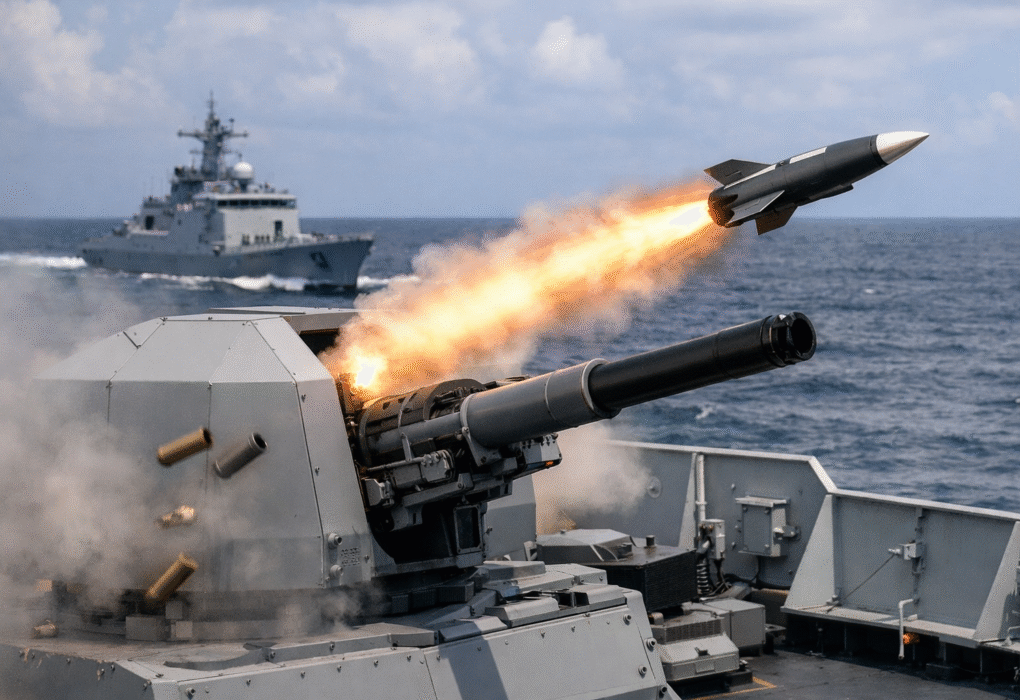 चीन 80mm नौसैनिक तोप से दागी जाने वाली मिनी हाइपरसोनिक ग्लाइड मिसाइल विकसित कर रहा है