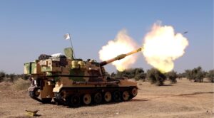 Exercise VAJRA GHAAT: K-9 Vajra ने Pokhran में दिखाया रेगिस्तान में घातक युद्ध कौशल