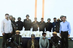 तटीय सुरक्षा पर बड़ा वार: India Coast Guard और ATS Gujarat ने समुद्र में जब्त की 203 KG नशीली खेप