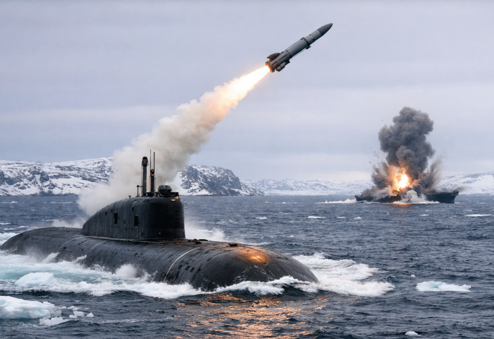 रूस की परमाणु पनडुब्बी Kazan ने Barents Sea में दागी Oniks क्रूज़ मिसाइल, 300 किमी दूर लक्ष्य पर सटीक हमला