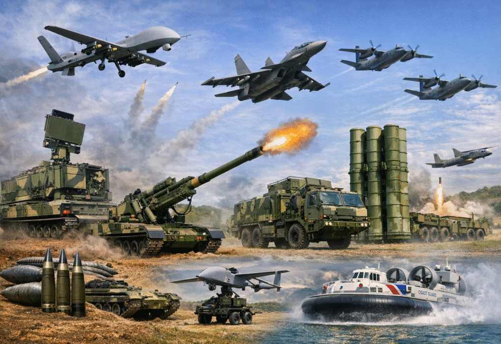 भारत का मेगा डिफेंस बूस्ट! 23 लाख करोड़ के हथियार सौदों को मिली मंजूरी, सेना-एयरफोर्स होगी और ताकतवर