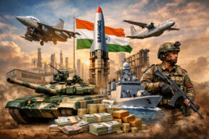 भारत का रक्षा निर्यात 38,424 करोड़ पर पहुंचा, 62% की रिकॉर्ड बढ़त के साथ बना नया इतिहास भारत ने वित्त वर्ष 2025-26 में रक्षा क्षेत्र में एक ऐतिहासिक उपलब्धि हासिल करते हुए अपने रक्षा निर्यात को 38,424 करोड़ रुपए के रिकॉर्ड स्तर तक पहुंचा दिया है. यह अब तक का सबसे ऊंचा आंकड़ा है, जो पिछले वित्त वर्ष 2024-25 के 23,622 करोड़ रुपए के मुकाबले 14,802 करोड़ रुपए यानी 62.66 प्रतिशत की जबरदस्त वृद्धि को दर्शाता है. यह बढ़ोतरी न केवल भारत की रक्षा उत्पादन क्षमता में तेजी से हो रहे विस्तार को दिखाती है, बल्कि वैश्विक स्तर पर ‘मेड इन इंडिया’ रक्षा उपकरणों की बढ़ती स्वीकार्यता का भी बड़ा संकेत है. इस उपलब्धि में रक्षा सार्वजनिक क्षेत्र के उपक्रमों (DPSU) और निजी क्षेत्र दोनों का अहम योगदान रहा है. कुल निर्यात में DPSU का हिस्सा 21,071 करोड़ रुपए (54.84 प्रतिशत) रहा, जबकि निजी क्षेत्र ने 17,353 करोड़ रुपए (45.16 प्रतिशत) का योगदान दिया. खास बात यह है कि DPSU के निर्यात में पिछले वर्ष के मुकाबले 151 प्रतिशत की जबरदस्त वृद्धि दर्ज की गई, वहीं निजी क्षेत्र ने भी 14 प्रतिशत की वृद्धि के साथ अपनी मजबूत मौजूदगी कायम रखी. पिछले वित्त वर्ष में यह आंकड़े क्रमशः 8,389 करोड़ रुपए (DPSU) और 15,233 करोड़ रुपए (निजी क्षेत्र) थे, जिससे साफ है कि इस साल सार्वजनिक क्षेत्र ने तेजी से उछाल लिया है. भारत का रक्षा निर्यात अब 80 से अधिक देशों तक पहुंच चुका है, जो यह दर्शाता है कि भारतीय रक्षा उद्योग अब वैश्विक सप्लाई चेन का एक महत्वपूर्ण हिस्सा बनता जा रहा है. इसके साथ ही निर्यातकों की संख्या भी बढ़कर 128 से 145 हो गई है, जो 13.3 प्रतिशत की वृद्धि है. यह बढ़ती भागीदारी इस बात का प्रमाण है कि भारत में रक्षा निर्माण का इकोसिस्टम तेजी से विकसित हो रहा है और अधिक कंपनियां अंतरराष्ट्रीय बाजार में अपनी जगह बना रही हैं. पिछले पांच वर्षों के आंकड़ों पर नजर डालें तो भारत का रक्षा निर्यात लगभग तीन गुना बढ़ चुका है, जो देश के आत्मनिर्भरता अभियान और रक्षा क्षेत्र में किए गए सुधारों की सफलता को दर्शाता है. सरकार द्वारा व्यापार सुगमता बढ़ाने, निर्यात प्रक्रियाओं को आसान बनाने और उद्योग को प्रोत्साहन देने के लिए लगातार कदम उठाए गए हैं. रक्षा उत्पादन विभाग ने एक नया ऑनलाइन पोर्टल लॉन्च किया है और निर्यात से जुड़ी प्रक्रियाओं को सरल बनाने के लिए मानक संचालन प्रक्रिया (SOP) को भी सुव्यवस्थित किया है, जिससे कंपनियों को अंतरराष्ट्रीय बाजार में प्रवेश करने में आसानी हो रही है. रक्षा मंत्री Rajnath Singh ने इस उपलब्धि पर रक्षा उत्पादन विभाग, निर्यातकों और सभी हितधारकों की सराहना करते हुए कहा कि भारत तेजी से रक्षा उपकरणों का वैश्विक विनिर्माण केंद्र बनने की दिशा में आगे बढ़ रहा है. उन्होंने सोशल मीडिया प्लेटफॉर्म एक्स पर कहा कि प्रधानमंत्री Narendra Modi के प्रेरणादायक नेतृत्व में भारत रक्षा निर्यात के क्षेत्र में एक प्रभावशाली सफलता की कहानी लिख रहा है. कुल मिलाकर, यह रिकॉर्ड निर्यात आंकड़ा इस बात का स्पष्ट संकेत है कि भारत अब केवल अपनी रक्षा जरूरतों को पूरा करने तक सीमित नहीं है, बल्कि वैश्विक बाजार में एक मजबूत और भरोसेमंद रक्षा आपूर्तिकर्ता के रूप में तेजी से उभर रहा है. आने वाले वर्षों में यदि यही रफ्तार बनी रहती है, तो भारत दुनिया के शीर्ष रक्षा निर्यातकों में शामिल हो सकता है.