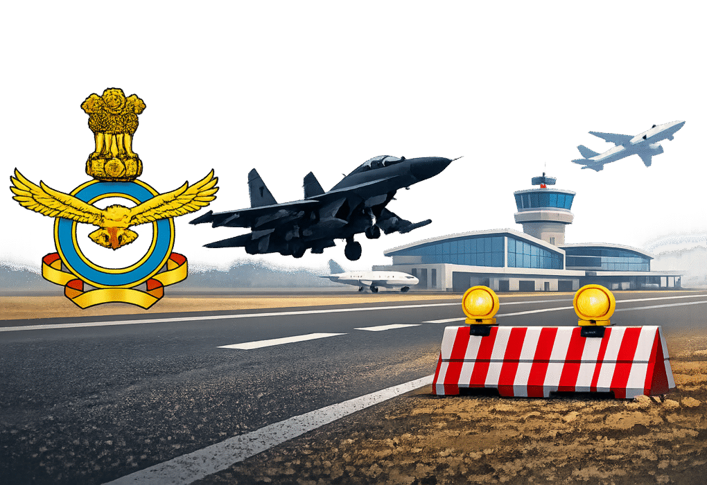 IAF Aircraft Incident के बाद Pune Airport पर उड़ानें रुकीं