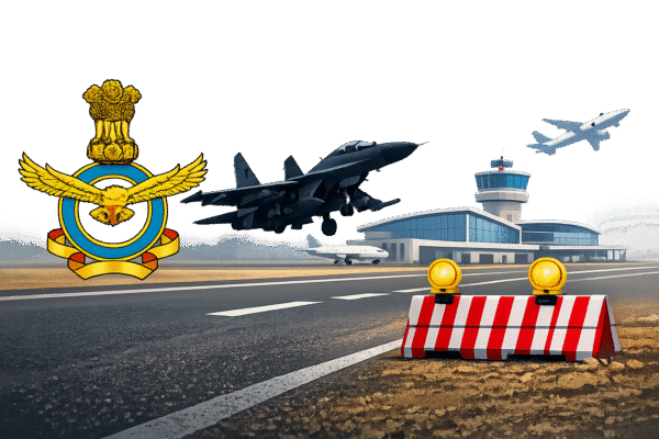 IAF Aircraft Incident के बाद Pune Airport पर उड़ानें रुकीं