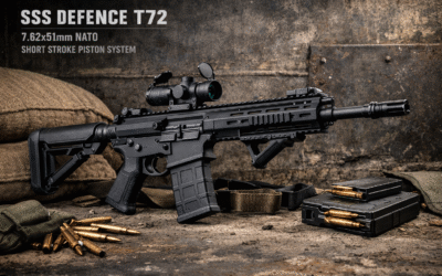 भारत की स्वदेशी ताकत: SSS Defence ने पेश की T72 बैटल राइफल, कम रीकॉइल और हाई परफॉर्मेंस का दावा