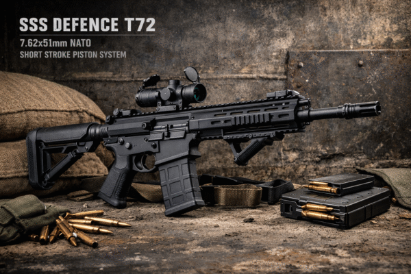 भारत की स्वदेशी ताकत: SSS Defence ने पेश की T72 बैटल राइफल, कम रीकॉइल और हाई परफॉर्मेंस का दावा