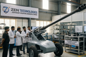 Zen Technologies को तोप (Cannons) बनाने का लाइसेंस, भारत की रक्षा ताकत को बड़ा बूस्ट