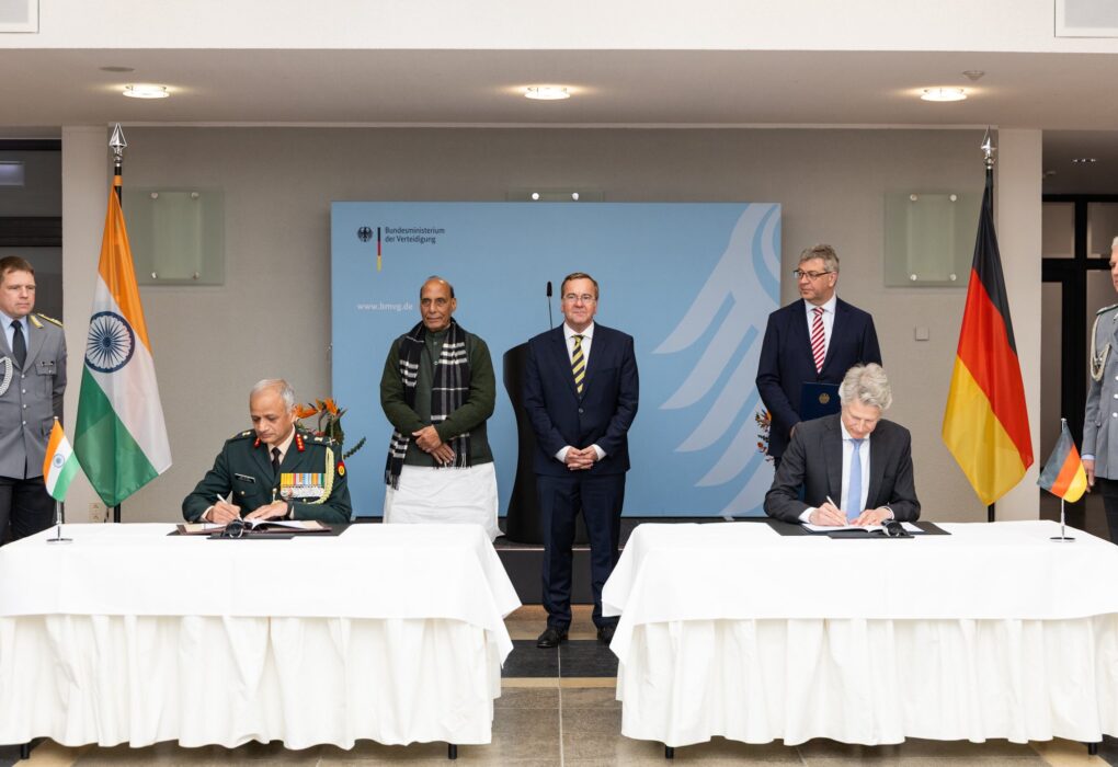 भारत-जर्मनी रक्षा साझेदारी को नई रफ्तार, बर्लिन में राजनाथ सिंह-बोरिस पिस्टोरियस की अहम बैठक