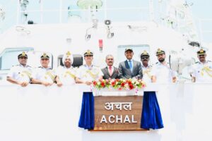 Indian Coast Guard को मिली नई ताकत, ICGS Achal हुआ बेड़े में शामिल