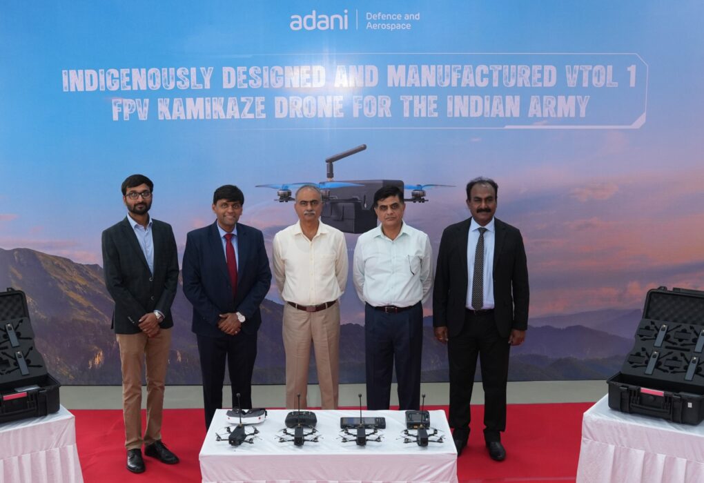 भारतीय सेना को मिला Agnikaa VTOL-1: Adani Defence ने डिलीवर किए Kamikaze Drones