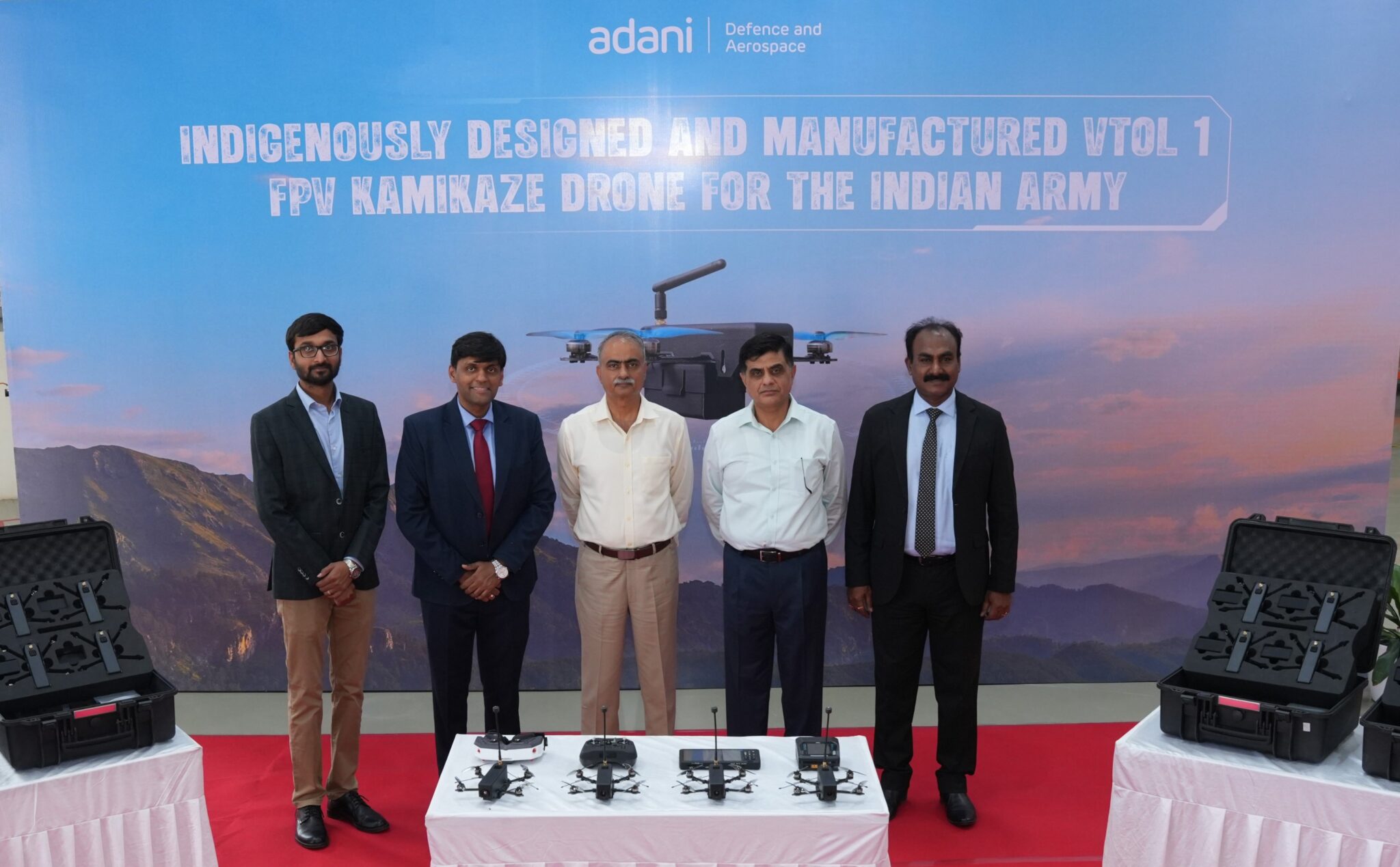भारतीय सेना को मिला Agnikaa VTOL-1: Adani Defence ने डिलीवर किए Kamikaze Drones