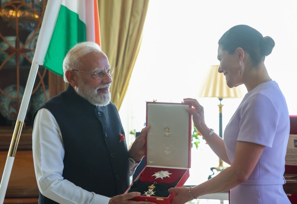 स्वीडन का सर्वोच्च सम्मान पीएम Narendra Modi को, दुनिया में बढ़ा भारत का कद