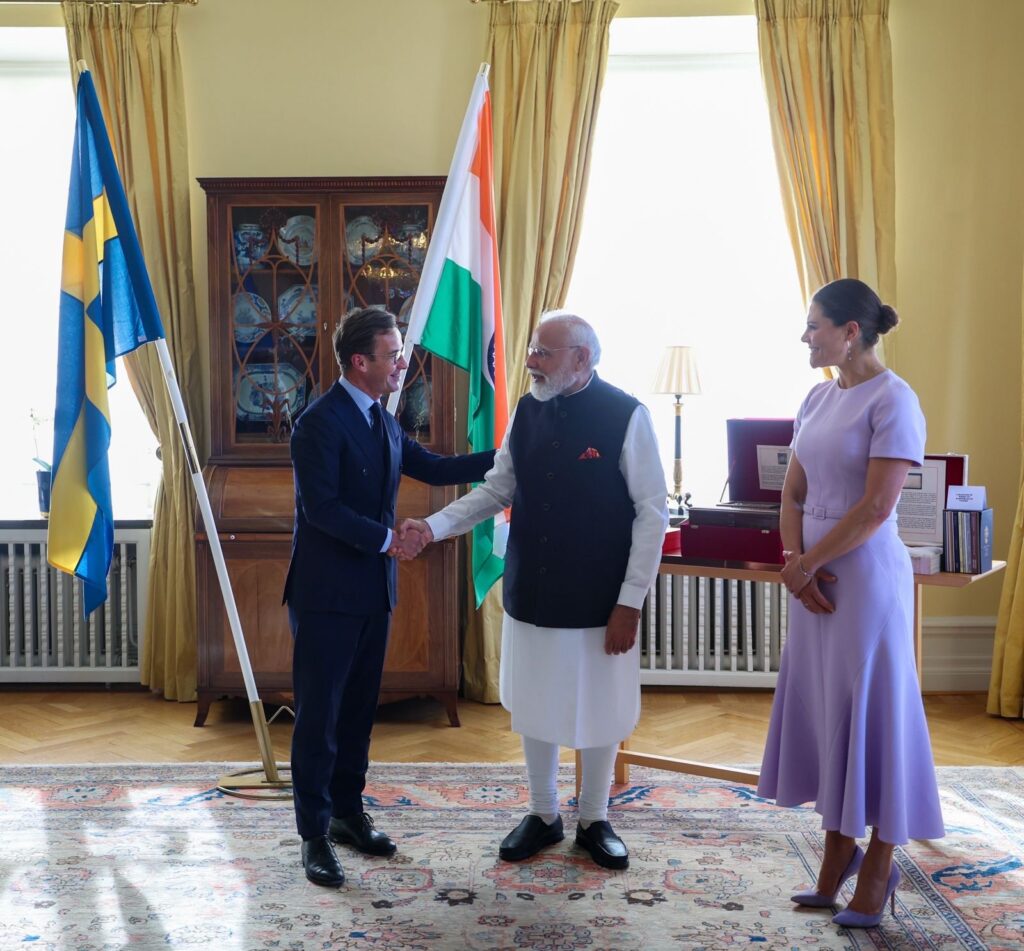 स्वीडन का सर्वोच्च सम्मान पीएम Narendra Modi को, दुनिया में बढ़ा भारत का कद