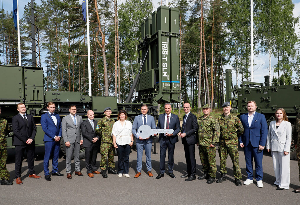 NATO की Air Defence ताकत बढ़ी, Estonia को मिला पहला जर्मन IRIS-T SLM Missile System